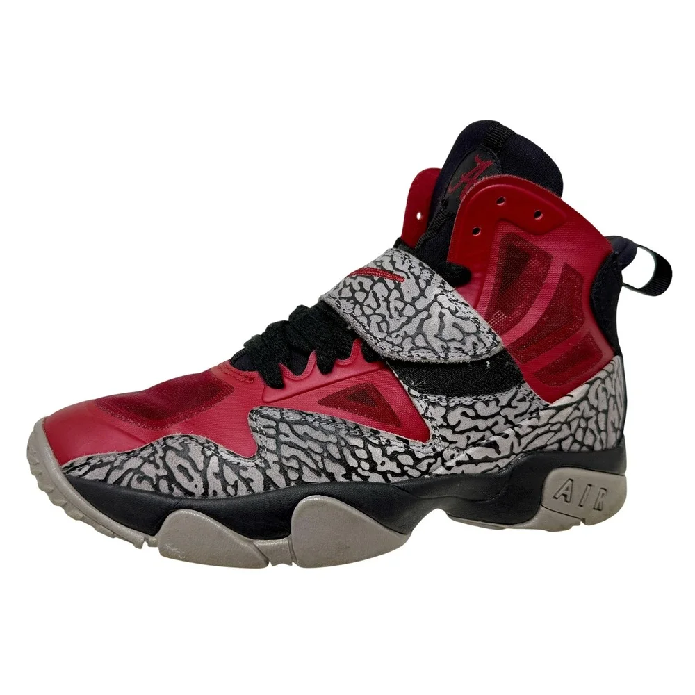 Nike Air Stepback Alabama Crimson Tide PE Red Elephant Print 685527-601 Mens 7Y